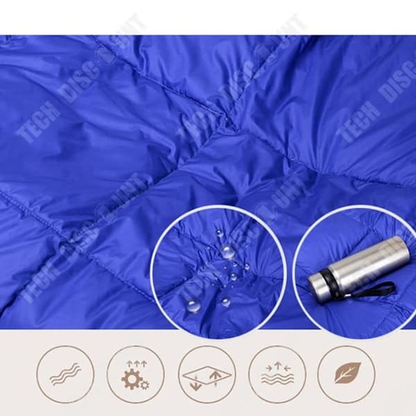 TD® Envelope Down Sovsäck Four Seasons Outdoor Camping Resor Ultralätt täcke Vuxen inomhus Varmt bärande