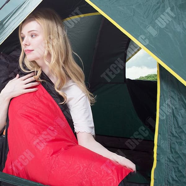 TD® Resesovsäck utomhus dunsovsäck Cold Zone Camping Sovsäck Storlek 210×80cm