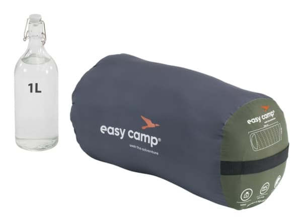 Easy Camp Raven II Square -3°C, 800 mm, 2200 mm, 195 cm, 1.88 kg, 240 mm, 40 cm
