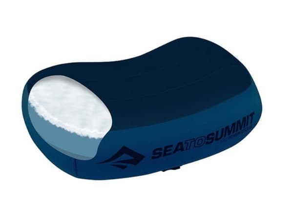 SEA TO SUMMIT Aeros Premium Stor Marineblå Pude