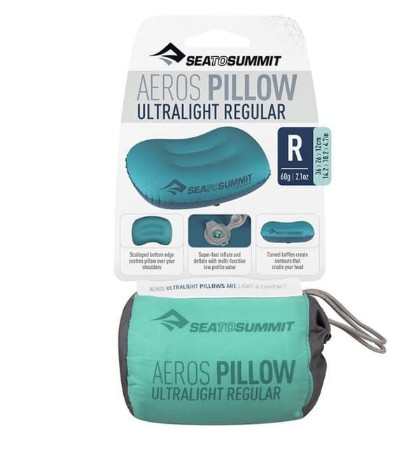 SEA TO SUMMIT Aeros Ultralight Regular Sea Foam -tyyny