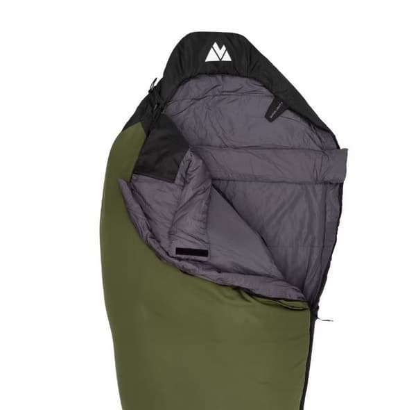 VOLVEN Volven Superlight II TRAVELLER sovepose højre- Oliven