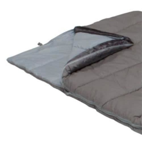 Sovsäck - High Peak - Tay 8 - Polycotton - 200 x 100 cm - Grå/Blå