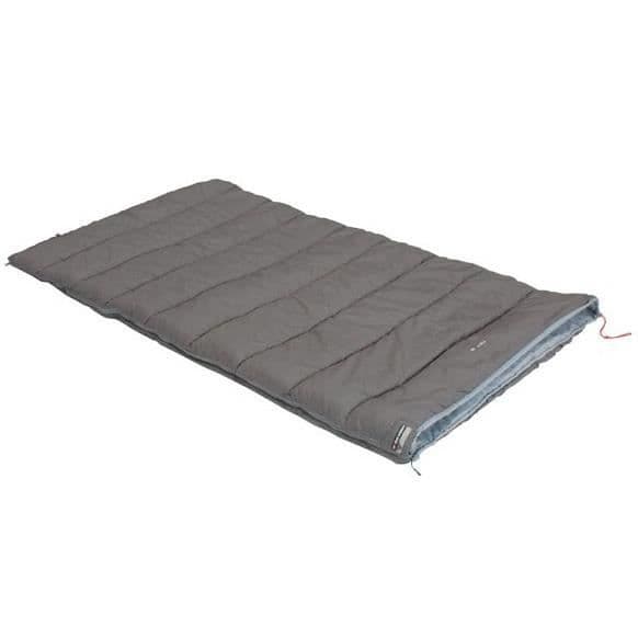 Sovsäck - High Peak - Tay 8 - Polycotton - 200 x 100 cm - Grå/Blå