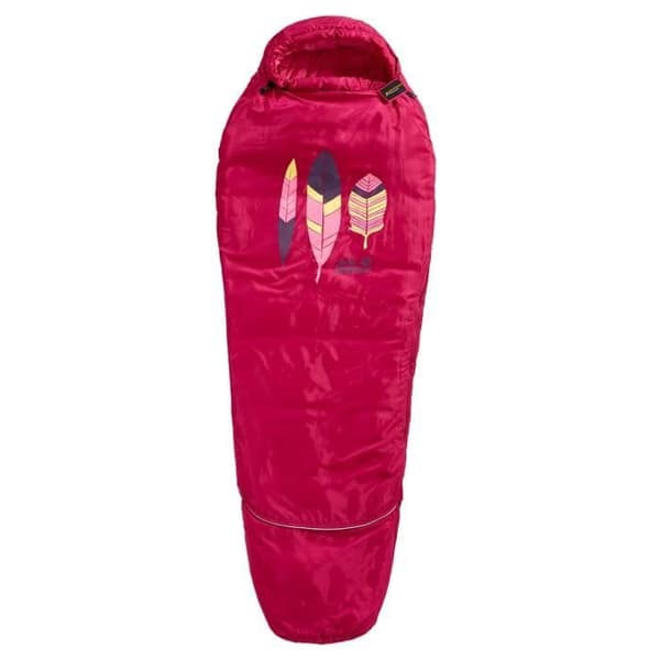 Sovsäck - Jack Wolfskin - Grow Up Kids - Barn - Azalea Röd - 130/170 cm