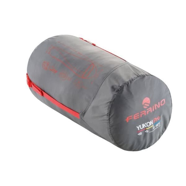 Ferrino yukon pro sovsäck - röd/grå - TU
