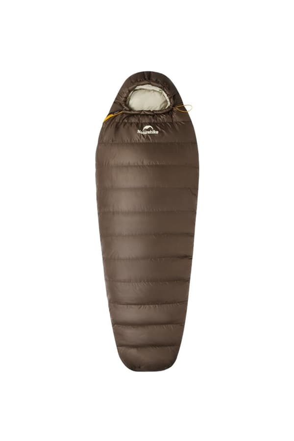 Makuupussi Snowbird Duck Down 400 L CNK2550WS014 tummanruskea NATUREHIKE