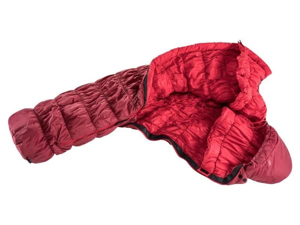 Deuter EXOSPHERE aikuisten vaellusmakuupussi Ripstop punainen