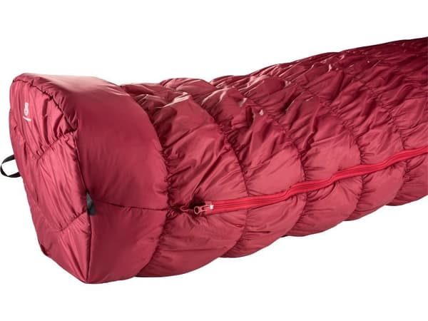 Deuter EXOSPHERE aikuisten vaellusmakuupussi Ripstop punainen