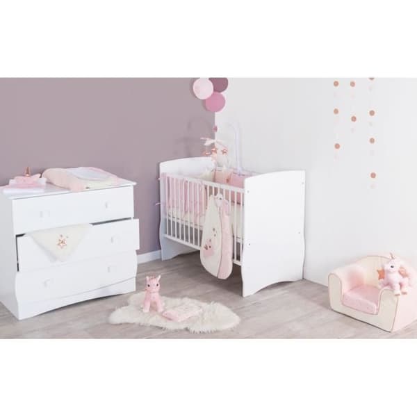 Jolly Sovepose 6-36 måneder - Pink / Ecru - 6 - 36 måneder