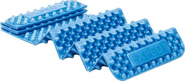 EXPED FLEXMAT PLUS M blå (3.8 x 183 x 52 cm), liggunderlag foam formpressat