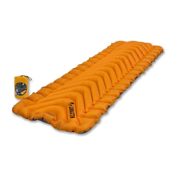 KLYMIT INSULATED STATIC V LITE SLEEPING PAD mango orange, liggunderlag