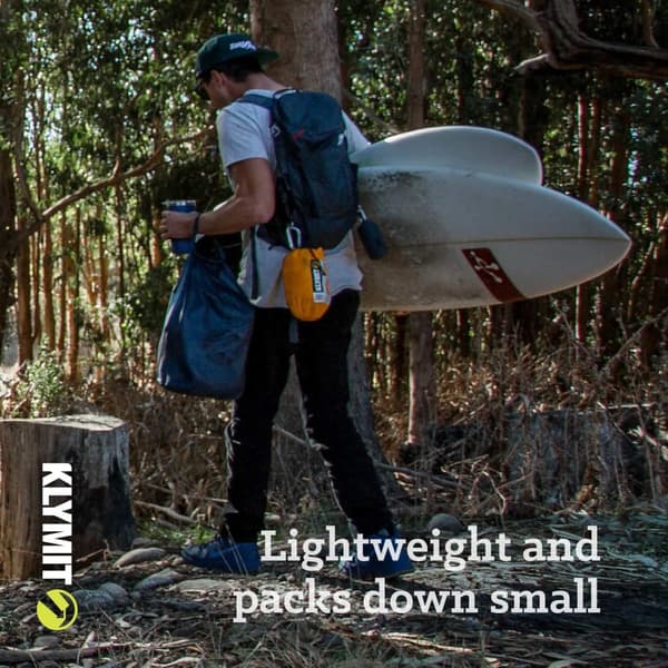 KLYMIT INSULATED STATIC V LITE SLEEPING PAD mango orange, liggunderlag