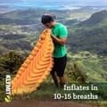 Miniatyrbild 6 av 7: KLYMIT INSULATED STATIC V LITE SLEEPING PAD mango orange, liggunderlag