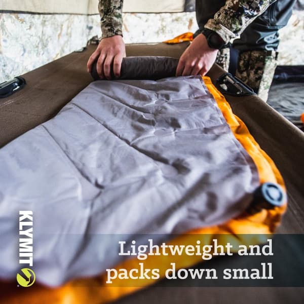 KLYMIT NSULATED V ULTRALITE SL SLEEPING PAD orange, liggunderlag