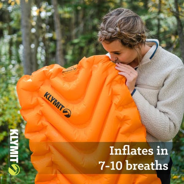 KLYMIT NSULATED V ULTRALITE SL SLEEPING PAD orange, liggunderlag