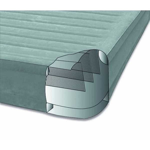 Intex Madrass Fibertech Comfort Plush Grå