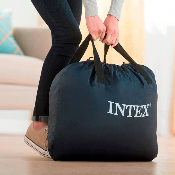 Intex Patja Dura Beam Deluxe Ultra Plush Harmaa 152 x 236 x 86 cm