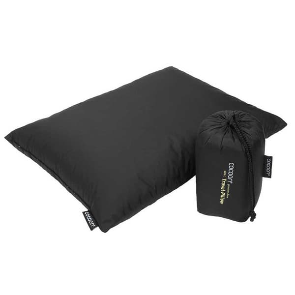 Cocoon Kudde Down Travel Svart 33 x 43 cm