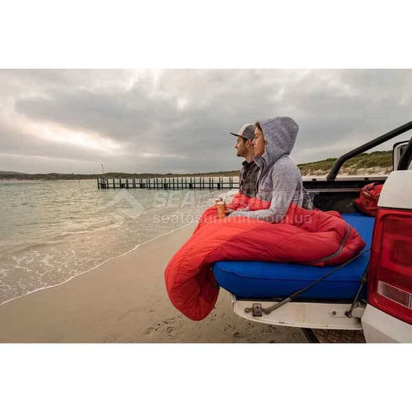 Sea To Summit Matta Comfort Deluxe Blå 201 x 132 cm