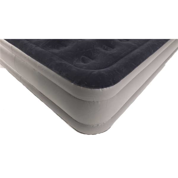 Outwell Pumpe Og Madras Flock Superior Double W. Built-in Pump Transparent 195 x 160 x 45 cm