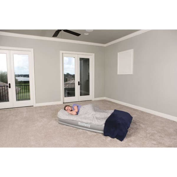 Bestway Enkelt Luftmadras Tritech Beige 191x97x38 cm