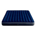 Miniatyrbillede 2 af 6: Intex Oppustelig Madras Dura-beam Standard Classic Downy Blå 183x203x25 cm