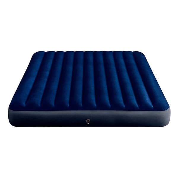 Intex Oppustelig Madras Dura-beam Standard Classic Downy Blå 183x203x25 cm