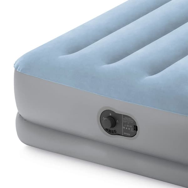 Intex Puhallettava Patja. Koko M Plus Midrise Comfort Individual Sininen,Harmaa
