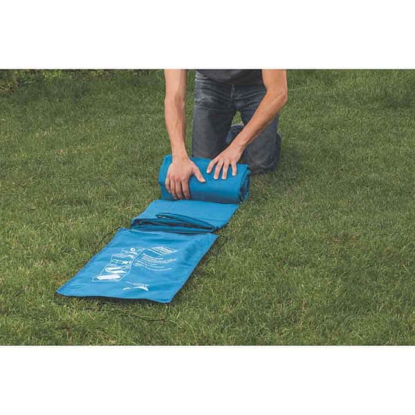 Coleman Oppustelig Madras Extra Durable Single Blå