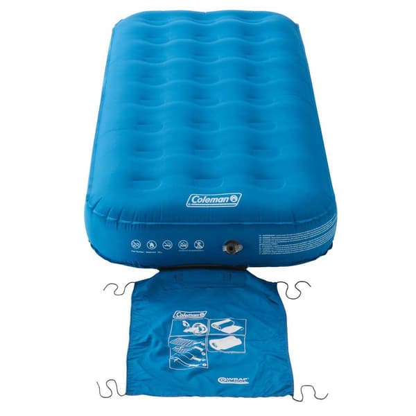 Coleman Oppustelig Madras Extra Durable Single Blå