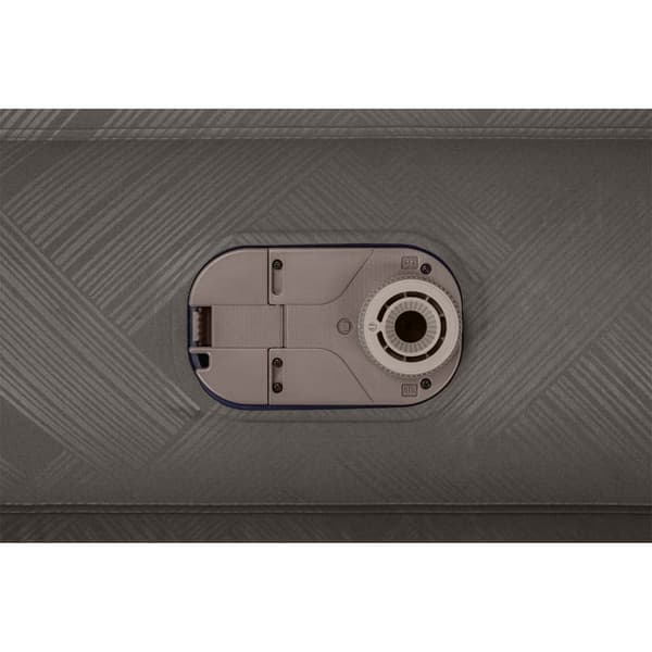 Bestway Forstærket Indbygget Pumpe Enkelt Luftseng Fortech Tough Guard Twin Wave-beam Transparent 191x97x46cm