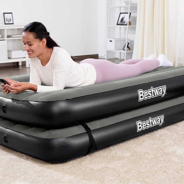 Bestway Madras Tritech 2 188x99x25 Cm Luft Seng Sort 188x99x25cm