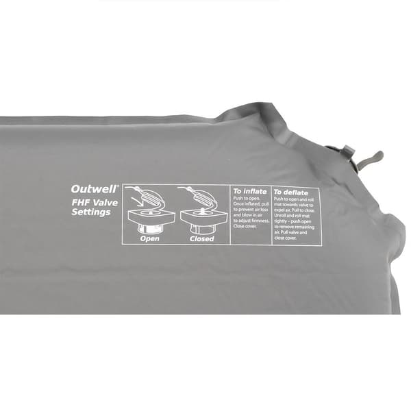 Outwell Enkel Självuppblåsande Matta Sleepin Svart 183 x 63 x 5 cm