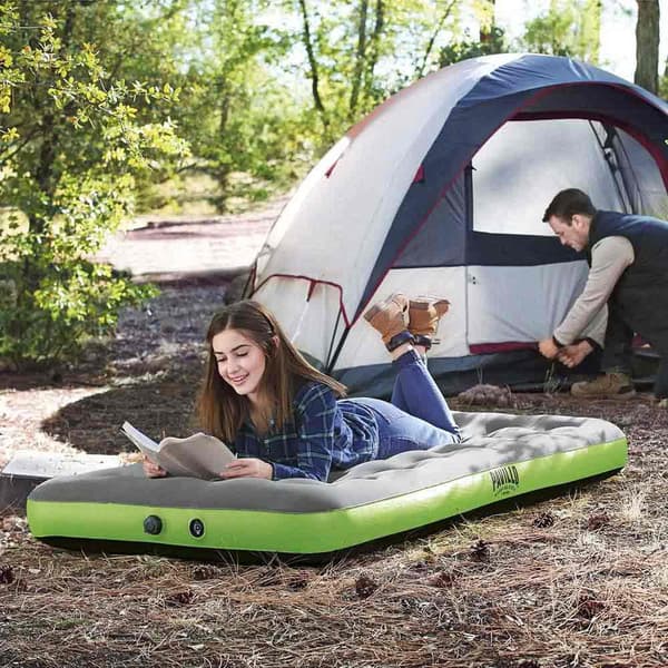Bestway 67619 Single 188x99x22 Cm Junior Enkelsäng Med Inbyggd Pump  188x99x22 cm