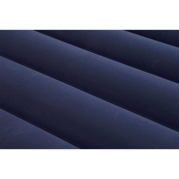 Bestway 67682 Double 203x152x30 Cm Dubbel Luftmadrass Med Inbyggd Pump Blå 203x152x30 cm