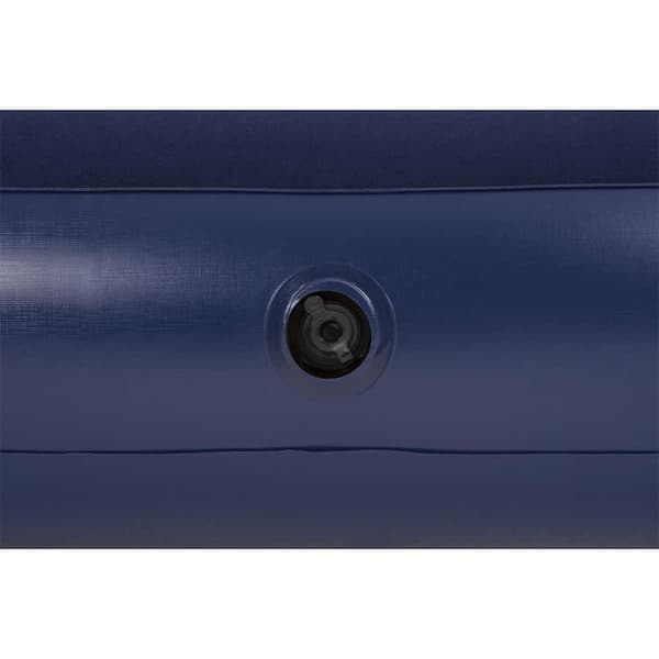 Bestway 67682 Double 203x152x30 Cm Dubbel Luftmadrass Med Inbyggd Pump Blå 203x152x30 cm