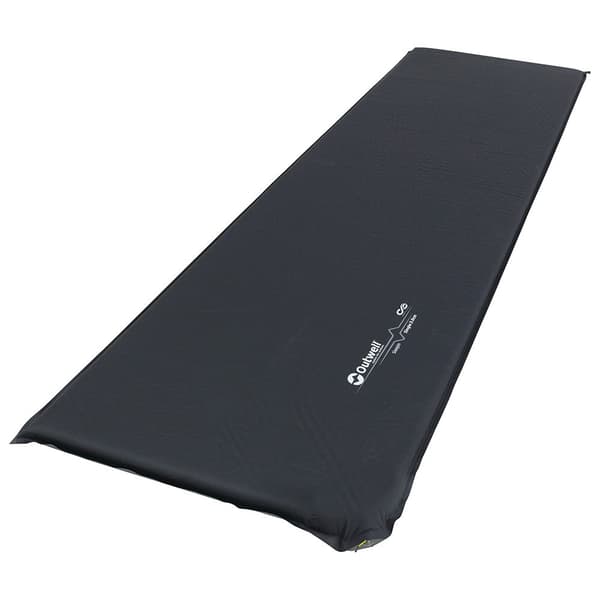 Outwell Sleepin Enkelt Selv Oppustelig Måtte Sort 183 x 63 x 7.5 cm