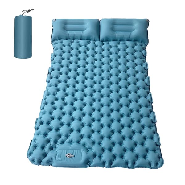 Campingmatta, Bärbar Design, Vattentätt Material,blå