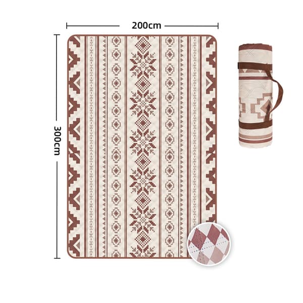 INF Stor Ultraljuds Picknickfilt - 2x3m, Vattentät