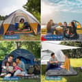 Miniatyrbillede 6 af 6: OBOSOE selvoppusteligt liggeunderlag, vandafvisende campingmadras, udendørs ultralet luftmadras med fodpumpe
