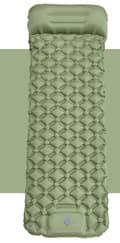 Miniatyrbillede 2 af 8: Lollanda 190x60 cm ultralet oppustelig luftmadras til camping/kan tilsluttes luftmadras, 40D nylon - vandtæt med indbygget pumpe