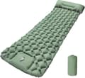 Miniatyrbillede 1 af 8: Lollanda 190x60 cm ultralet oppustelig luftmadras til camping/kan tilsluttes luftmadras, 40D nylon - vandtæt med indbygget pumpe
