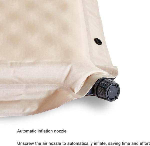 Lollanda Luftmadrass, Uppblåsbar Madrass, Självuppblåsbar Campingmadrass - Rullbar Inflatable Madrass, Enkelperson-192×67cm