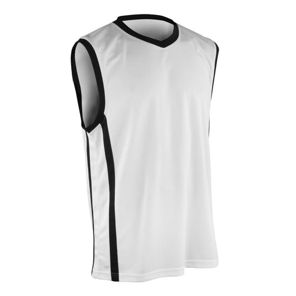 Spiro Mens Basketball Quick Dry Sleeveless Top