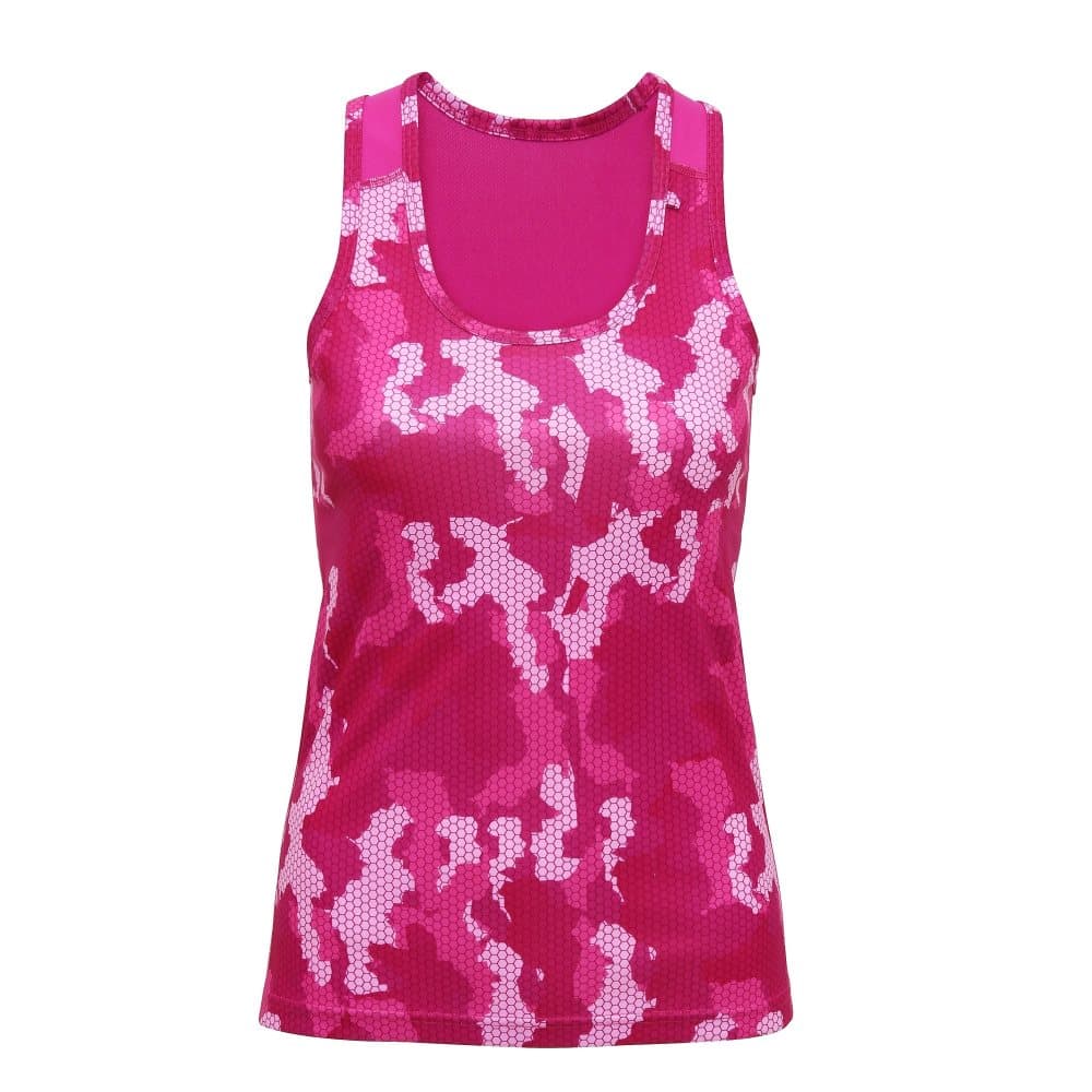 Tri Dri Womens/Ladies Hexoflage Performance Sleeveless Vest