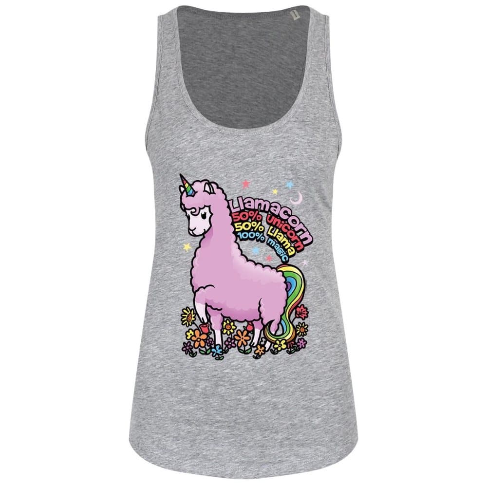 Grindstore Dam / damer The Llamacorn Vest Top