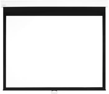 Multibrackets Manual Projection Screen Matte White (Non Tensioned) 16:10 Black borders 233cm x 145cm Sort, Hvid
