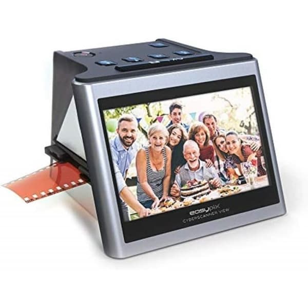 Easypix Cyberscanner View-filmskanner - svart - 14MP - Enkel bild- och filmskanning