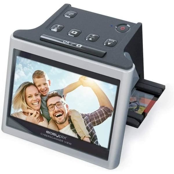 Easypix Cyberscanner View-filmskanner - svart - 14MP - Enkel bild- och filmskanning